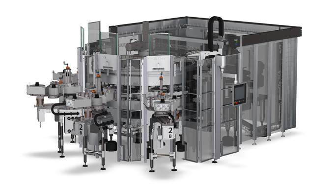 Die Etikettiermaschine KHS Innoket Neo SK